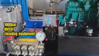 1000bar diesel high pressure cleaning equipment
