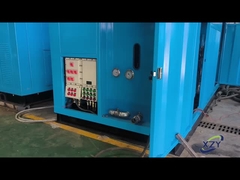 High pressure water jet oil tank cleaning system