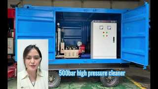 500bar electric high pressure cleaner
